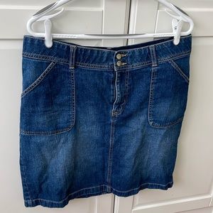 Denver Hayes Curvy Fit Jean skirt, size 12